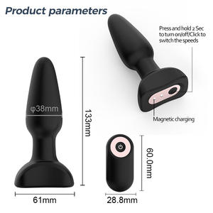Home Wireless Sexspielzeug Vibrierende Prostata-Massage Massage gerät Anal <span class=keywords><strong>Vibrator</strong></span> Für Männer Homosexuell Masturbieren - Product Image 4