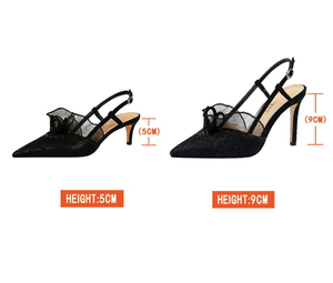 Chaussures pour femmes, nouveaux styles, grandes tailles, escarpins à lacets, noirs, Bigtree Shoes, talons pour femmes et dames - Product Image 6