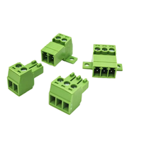 Bloque de terminales enchufable de paso de 3,5mm, 2-24 pines macho hembra 15EDG 15EDGRKC 3,5, conectores de bloque de terminales PCB de receptáculo enchufable