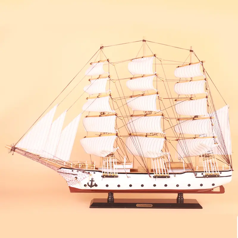 メトル高品質の家の装飾木製歴史船モデルセーリングボートモデル