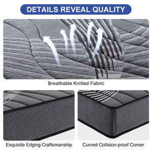 Özel tasarım ev mobilyası otel hibrid tek yatak odası mobilyası yatak <span class=keywords><strong>king</strong></span>-<span class=keywords><strong>size</strong></span> yatak uyku yatak - Product Image 2