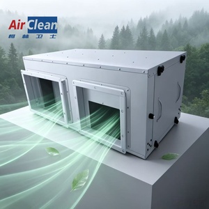 Système <span class=keywords><strong>de</strong></span> ventilation équilibrée bidirectionnelle à <span class=keywords><strong>double</strong></span> <span class=keywords><strong>flux</strong></span> ERV HRV intelligent pour usage commercial et industriel, unité d'air frais - Product Image 2
