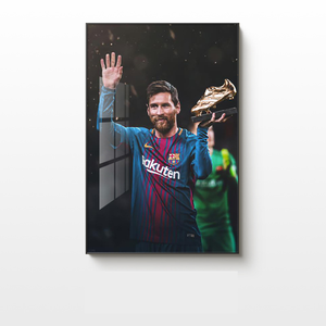 Poster di <span class=keywords><strong>Lionel</strong></span> <span class=keywords><strong>Messi</strong></span> e Cristiano Ronaldo, Stelle del Calcio, Stampe su Tela, Quadri per Decorazione Domestica, Arte da Parete con Cornice - Product Image 5