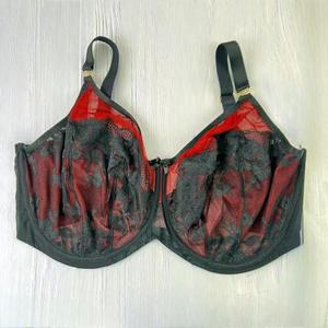 נשים פלוס גודל החזייה מלא הלבשה תחתונה uk Size34-40 e f f g gg h hh j k תחרה סקסי <span class=keywords><strong>linger</strong></span> לנשים 1piese - Product Image 1