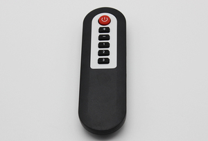 Télécommande IR en silicone noir de haute qualité à 2, 3, 4, 5 ou 6 boutons, compatible avec les télécommandes personnalisées - Product Image 6