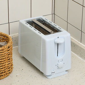 Grille-pain électrique numérique 2 fentes 650W pour usage domestique avec fonction de sortie automatique - Product Image 1