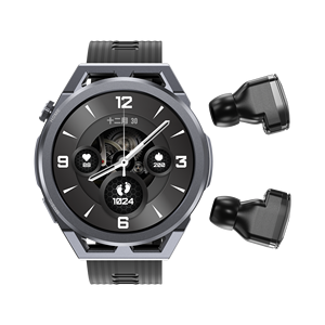 2025新款2合1智能手表，配有N18 BT TWS无线耳塞健身跟踪器睡眠监视器IP67防水薄膜晶体管显示器 - Product Image 3