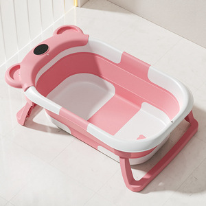 Baignoire pour <span class=keywords><strong>animaux</strong></span> de compagnie multifonctionnelle portable en plastique, baignoires pliables pour chat et chien - Product Image 6