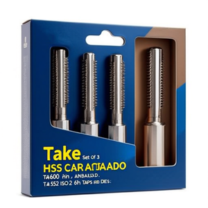ชุดเครื่องมือต๊าปมือ HSS 3 ชิ้น รุ่น TA1600 DIN 352 ISO 2 6H พร้อมดายส์ - Product Image 2