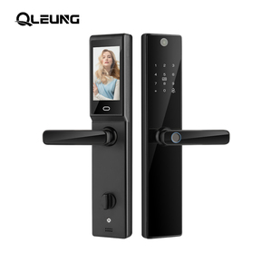 Serrure intelligente Qleung S819-2MAX avec Wi-Fi, contrôle par application Tuya, empreinte digitale, code/cartes/clés, appel vidéo pour porte en acier - Product Image 2
