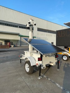<b>Solar</b> <b>Generator</b> System <b>Solar</b> CCTV Camera Telecom Trailer - Product Image 4