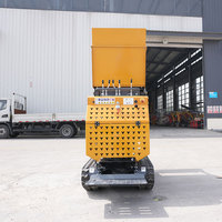 Stabiler, schnell fahrender Hochleistungs-Hydraulik-Minidumper mit Benzinmotor für den Transport in schlammigen Gebirgslandschaften