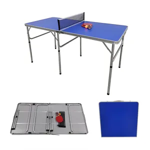 Venta al por mayor MDF mesa plegable de tenis de mesa de ping pong