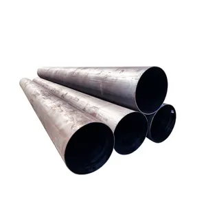 Honghua 0.8-12.75mm Q235 Hot Rolled Spiral Welded Round Carbon Steel Pipe