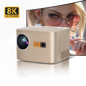 4K 3D thông minh Android tương tác đa phương tiện tốt nhất bán điện thoại ba chiều lumens <span class=keywords><strong>LCD</strong></span> 5G Wifi Mini Chiếu - Product Image 1
