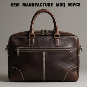 <span class=keywords><strong>Sac</strong></span> à main pour <span class=keywords><strong>ordinateur</strong></span> portable en <span class=keywords><strong>cuir</strong></span> pleine fleur de qualité supérieure, fabriqué à la main par le fabricant OEM, pour hommes et femmes - Product Image 1