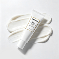 Crème réparatrice 345, hydratant quotidien pour le visage, éclaircissant les marques d'acné, apaisant les rougeurs, crème de soin coréenne végane pour peaux sensibles