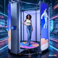 Escáner 3D de Cuerpo Completo con Rotación, Interfaz USB para Fotografía, Producción de Figuras de Resina, LED de Alta Velocidad sin Parpadeo (En Stock)