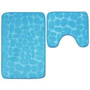 Cangming <b>Bath</b> <b>Mat</b> Coral Fleece Non-Slip <b>Absorbent</b> Bathroom Door <b>Mat</b> Modern Simple Design Hand Washable - Product Image 5