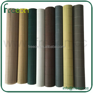 Clôture de jardin en PVC imitation <span class=keywords><strong>bois</strong></span> 1x3m, écologique, imperméable, en bambou - Product Image 5