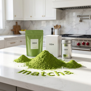 Té Matcha en Polvo al por Mayor, Orgánico, Ceremonial, <span class=keywords><strong>de</strong></span> China, Grado Alimenticio, OEM, Reprocessado, en Bolsas Nuevas - Product Image 3