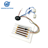Interrupteur de contrôle de température avec ceinture de luminothérapie rouge portable pour la domotique, les moteurs de massage et les coussins chauffants