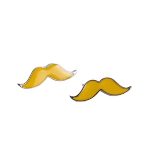 Broches de Solapa con Bigote Negro para Hombre, Divertidos, para Sombrero y Barba, Accesorios para Caballero, Broche Nupcial - Product Image 3