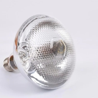 Ampoule chauffante infrarouge ZYSY 100W 150W 250W pour l'élevage de porcs, volailles, poussins, poulets, canards, oies et fours