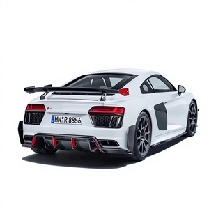 Nouvelles ailerons arrière en fibre de carbone de haute qualité, grandes ailes de spoiler, vente directe d'usine pour <span class=keywords><strong>Audi</strong></span> R8 TT A4 A6 A7 A8 - Product Image 2