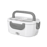3-in-1 Elektrische Beheizbare Lunchbox 220V 110V 12V 24V Tragbarer Speisenwärmer für Erwachsene Reise-Heizbox für Auto und LKW