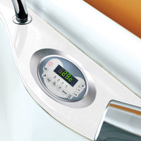 Baignoire à remous SOWO KL-817 2KW certifiée CE, en ABS, 12 jets, installation encastrée, massage par bulles et lumière intégrée
