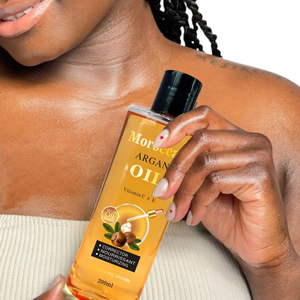 Hidratación de aceite de argán marroquí cara cuerpo <span class=keywords><strong>precio</strong></span> de fábrica protección de la piel antiarrugas brillo para la piel brillante Afroamericana - Product Image 4