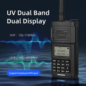 Talkie-walkie étanche IP68 5W à portée optimale 136-174/400-480 MHz - Product Image 6