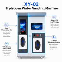 Mesin Penjual Air Otomatis YIMEIYUAN Stainless Steel UV Sanitized Auto Clean RO 800 GPD dengan Layar LED dan Manajemen Cloud untuk Komunitas
