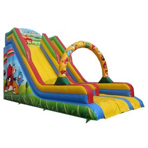 Scivolo gonfiabile del cortile commerciale gonfiabile dello scivolo asciutto gonfiabile dell'uccello arrabbiato grande scivolo gonfiabile da vendere - Product Image 1