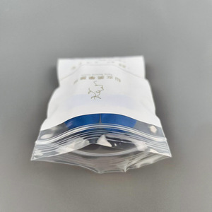 Custom Printed White Edged Self Sealing Plastic PE Bags For Medical Specimen Storage Waterproof Packaging Square Rectangle Shape - Product Image 2