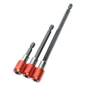 Customized Red Quick-Release Self-Locking Extension Rod with Hexagonal Shank Magnetic Drill Bit <b>Tool</b> <b>Accessory</b> for <b>Power</b> Drills - Product Image 1
