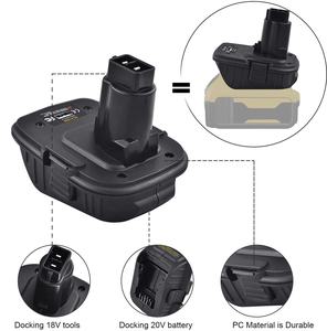 Convertidor de adaptador DCA1820 para Dewalt, batería de ion de litio de 20V DCB205 a Dewalt 18V ni-cd y batería Ni-Mh DC9096 - Product Image 4