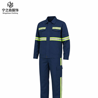 Traje de Trabajo Reflectante de Seguridad para Minería y Tráfico en Carreteras, Primavera y Otoño, Uniformes de Trabajo de Alta Visibilidad Personalizados para Mineros