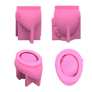 <span class=keywords><strong>Chapeau</strong></span> Oreilles <span class=keywords><strong>de</strong></span> Lapin Créatif Dessin Animé 3D, Fille Assise sur la Lune, Moule en Silicone pour le Bricolage, Cire et Cire, Gypse, Pot <span class=keywords><strong>de</strong></span> Fleur - Product Image 3