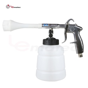 Portable Metal Foam Bottle for Car Detailing with 3000 RPM Air <b>Tool</b> LEMATEC 90 PSI - Product Image 1