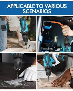 12v נטענת מיני השפעה אלחוטית נייד נייד מקדחה כלי רב תכליתיים אלחוטי כלי רב תכליתי אלחוטי יחיד מוצר oem להתאמה אישית - Product Image 5