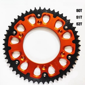 สเตอร์กวางโจว เหมาะสำหรับ Hengjian Kweis Husqvarna AJ1KTM SX XC EXC SXF XCF EXCF สเตอร์อะลูมิเนียมหุ้มเหล็ก - Product Image 5