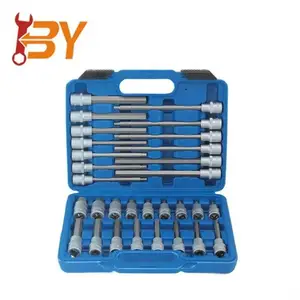 19Mm Chất Lượng Cao 30PC 1/2 "Dr Hex Allen Key Bit Ổ Cắm Bộ Nông & Sâu 5Mm Cho Xe