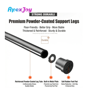 Trampolino Compatto per Allenamento, Materiale PP, <span class=keywords><strong>Bungee</strong></span> <span class=keywords><strong>Jumping</strong></span>, Basso Impatto, Altezza Regolabile, Uso Interno/Esterno, Alte Prestazioni - Product Image 4