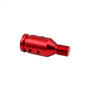 Adaptador de palanca de cambios para coche, aleación de aluminio, M12X1.25, convertidor roscado universal, color rojo - Product Image 4