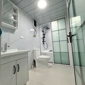 Casa container prefabbricata espandibile di <span class=keywords><strong>grandi</strong></span> dimensioni 40 piedi x 20 piedi, struttura in acciaio prefabbricata, casa container modulare - Product Image 4