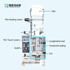 Machine d'emballage multifonctions Machine d'emballage de sachets pour gelée liquide à voie unique Ice Freeze Pop <span class=keywords><strong>Freezie</strong></span> Sticks - Product Image 6