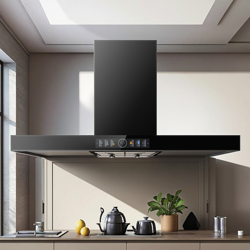T shaped Wall mounted Vented Range