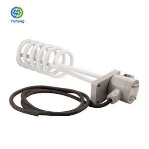 Tube chauffant à immersion en PTFE spiralé anticorrosion haute densité de puissance 220V 380V 1000W 1500W pour réservoir d'acide - Product Image 3